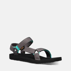 Teva Original Universal Hiking Sandalen Damen DunkelGrau/HellGrün Reduziert [JTNB49865]